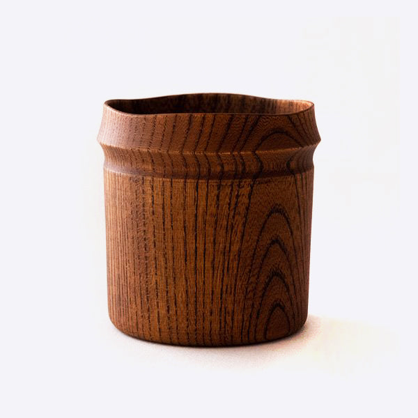 VIVAHDE 櫸原木杯 深色 日本手工製作 ●現貨