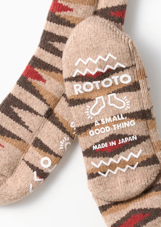 ROTOTO  戶外  極度怕冷羊毛襪　［超厚款］　6色  日本製
