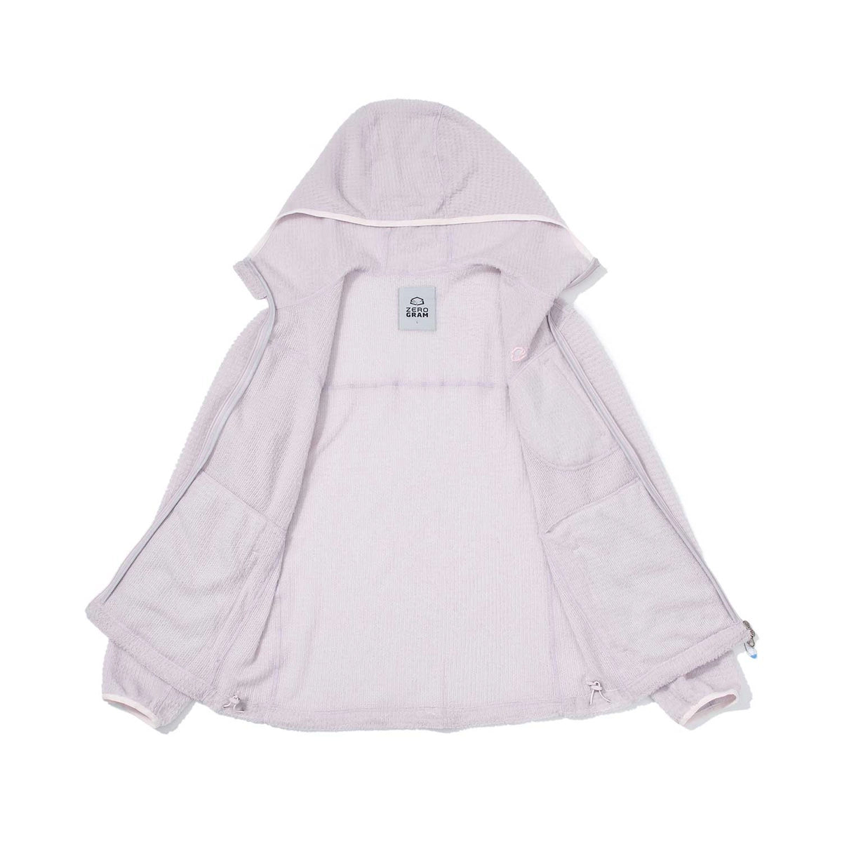 ZEROGRAM Polartec® ALPHA 120 連帽保暖外套  男女同版 紫羅蘭