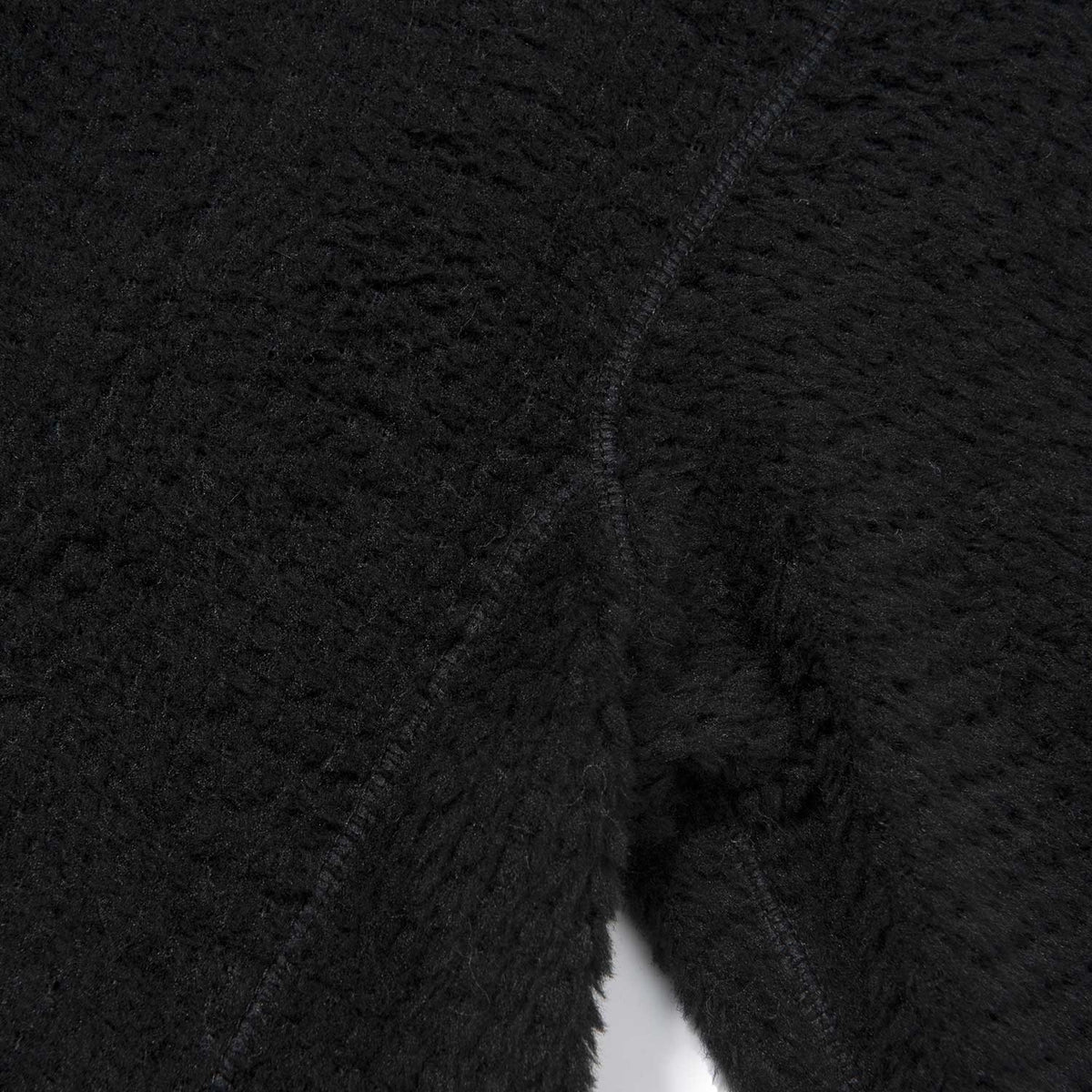ZEROGRAM Polartec® ALPHA 120 保暖長袖連帽中層衣  男女同版 黑