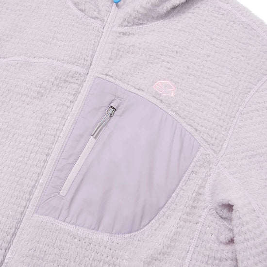 ZEROGRAM Polartec® ALPHA 120 連帽保暖外套  男女同版 紫羅蘭