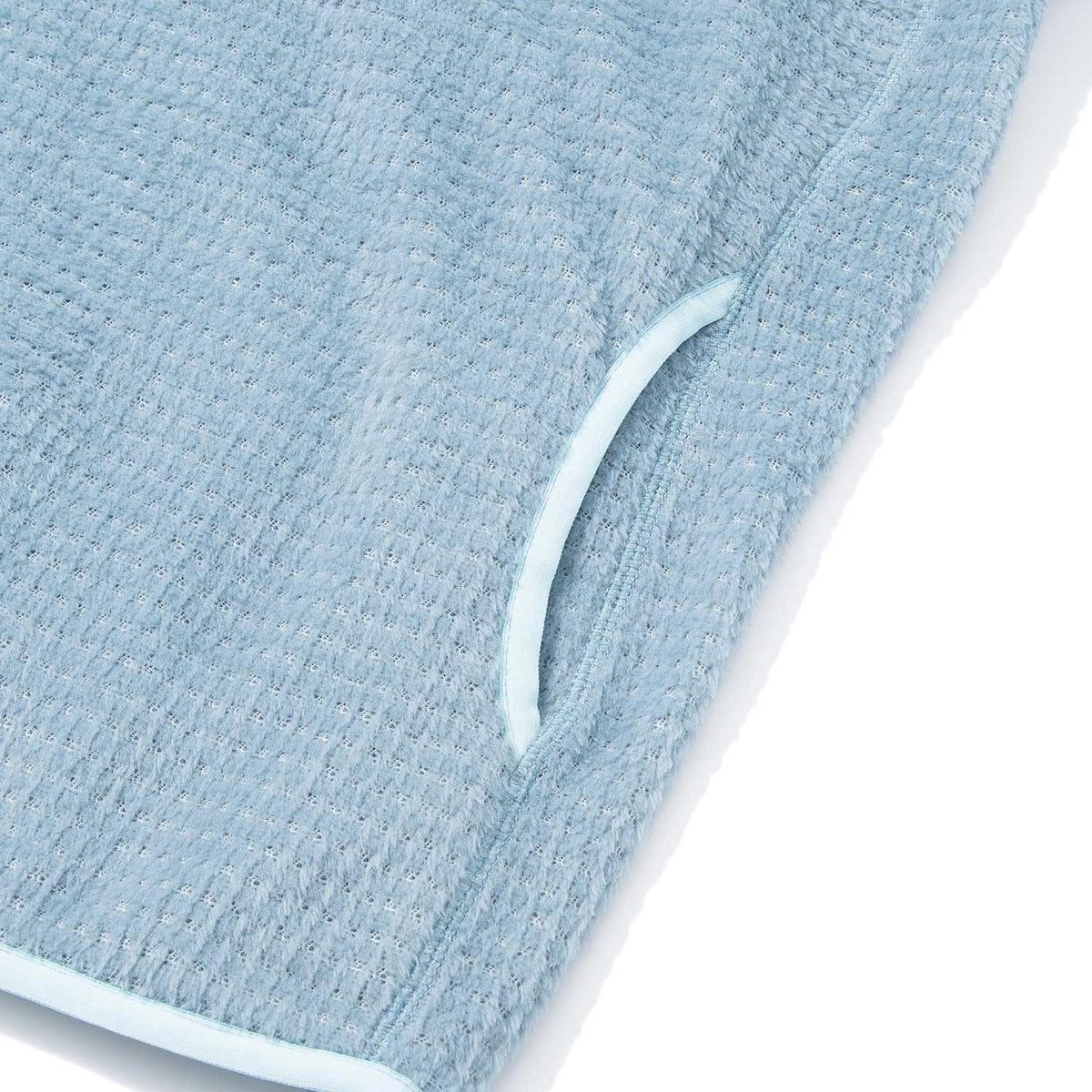 ZEROGRAM Polartec® ALPHA 120 保暖長袖連帽中層衣  男女同版 藍