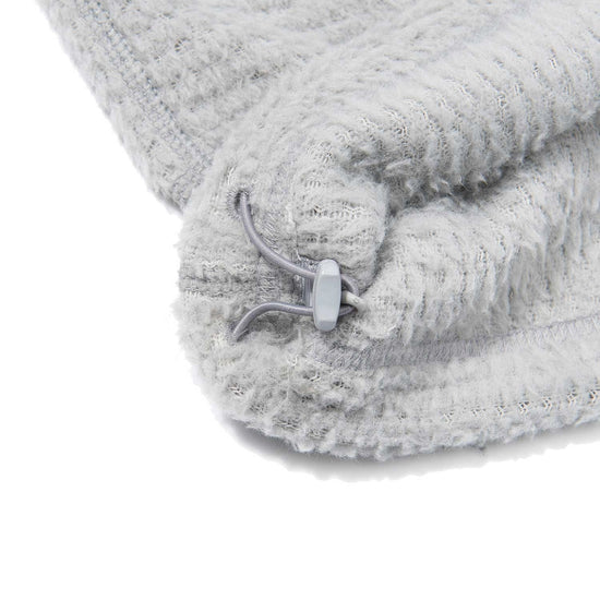 ZEROGRAM Polartec® ALPHA 120 開襟保暖長袖中層衣  男女同版 淺灰