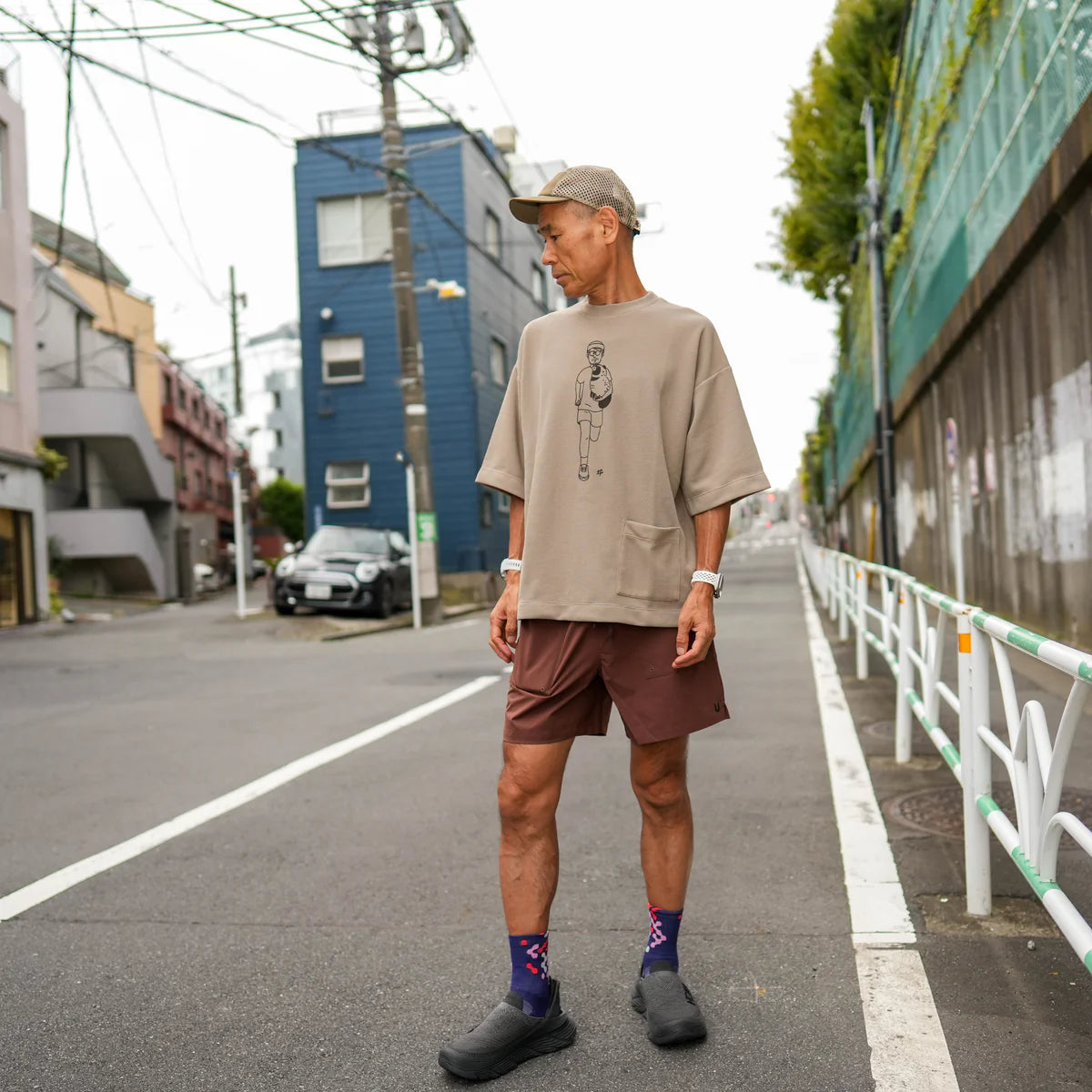 Tannuki PERTEX® EQUILIBRIUM 3口袋速乾柔軟越野跑長褲 [ 自體收納設計 ] 男女同版メダル