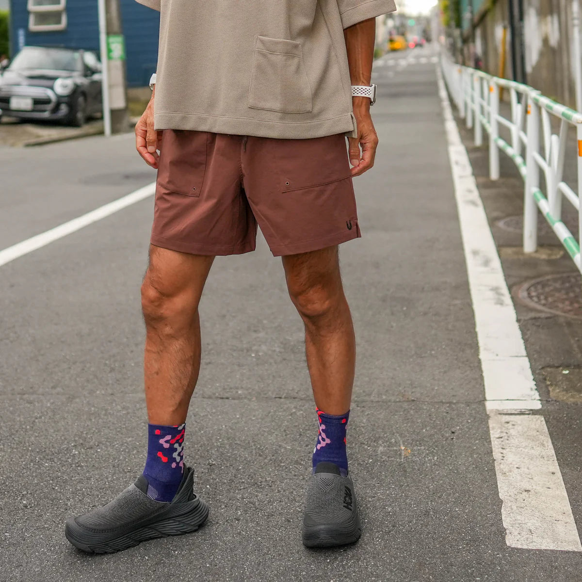 Tannuki PERTEX® EQUILIBRIUM 3口袋速乾柔軟越野跑長褲 [ 自體收納設計 ] 男女同版メダル