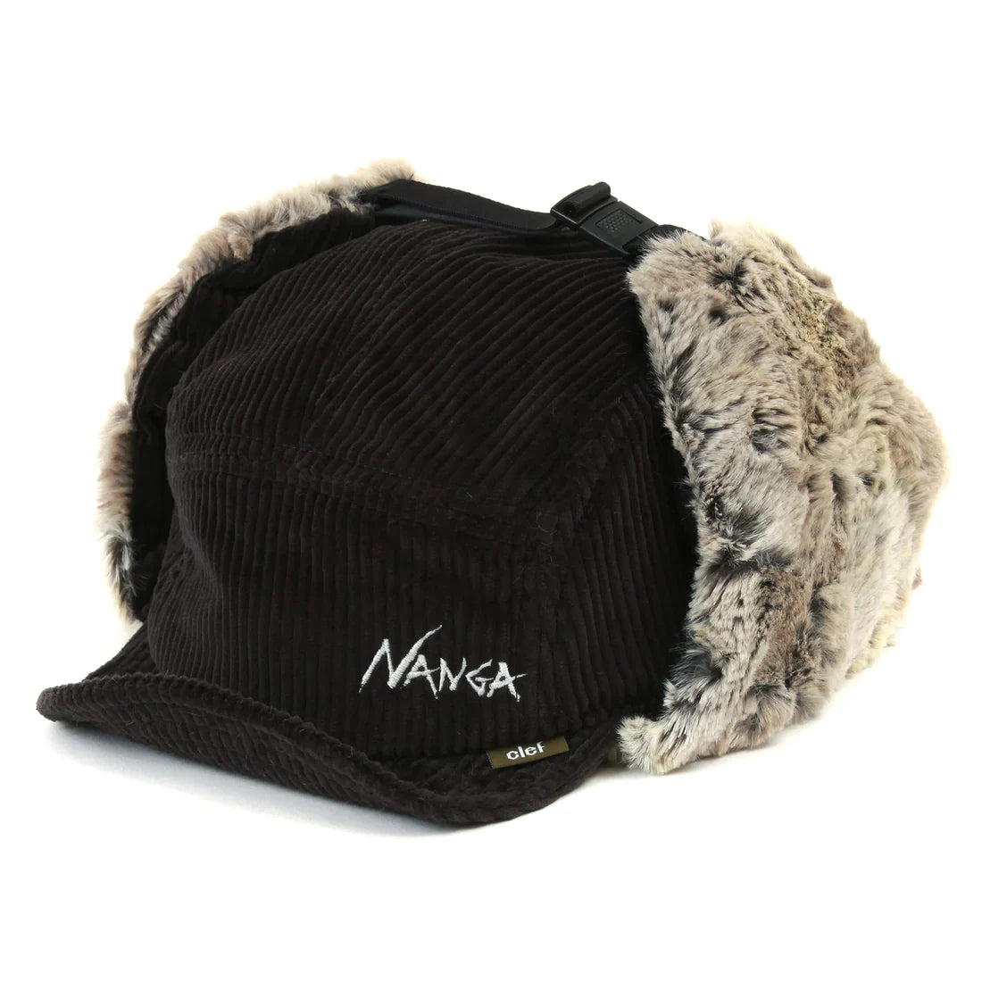 【限時11小時予約】NANGA x Clef 燈芯絨羽絨飛行帽 3色 日本製