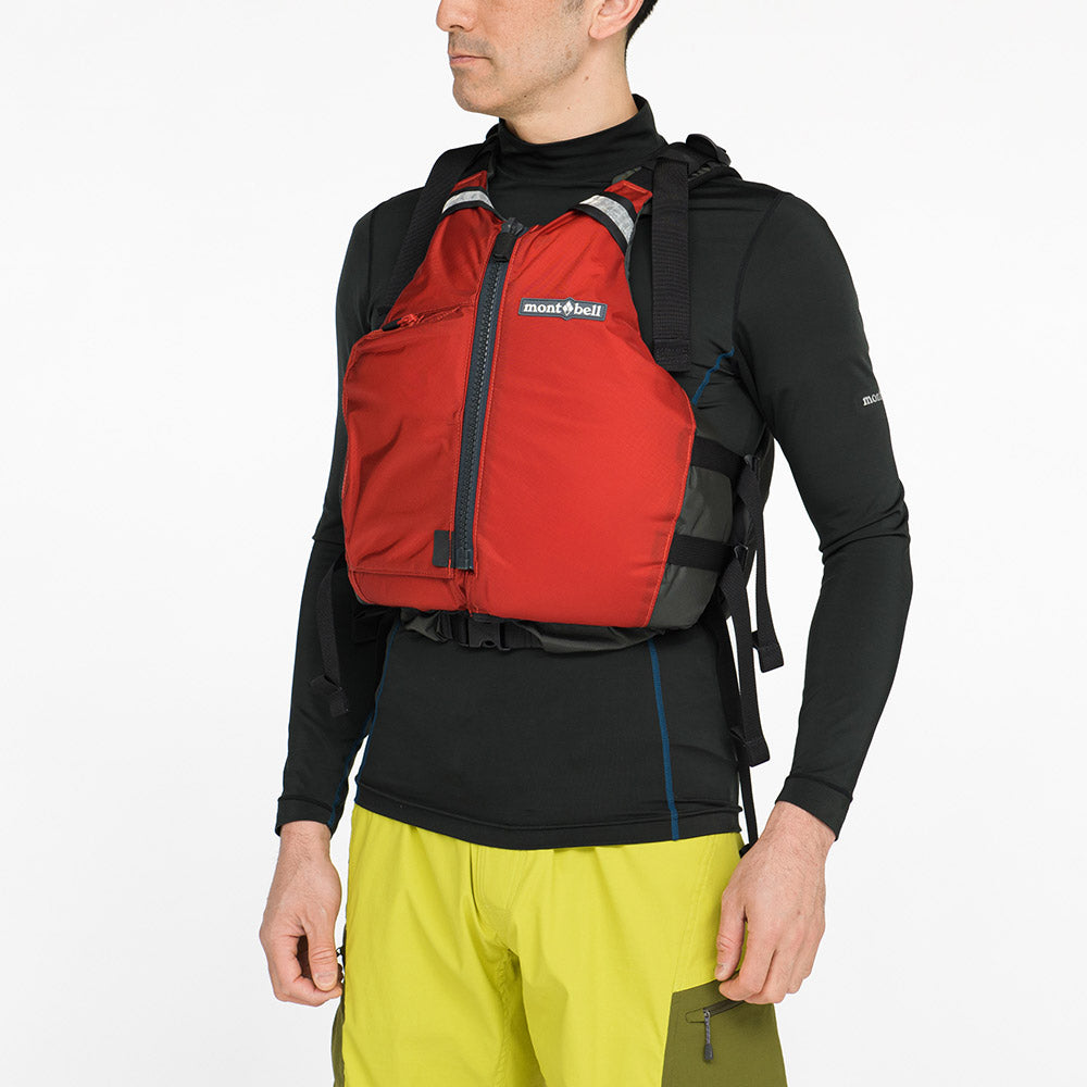 モンベル 可裝水袋浮力衣 [立槳、獨木舟、皮艇] 7.5KG = 75N