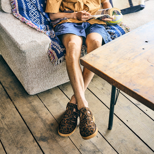 Danner 聯名款  Vibram® 豹紋露營鞋  義大利牛皮
