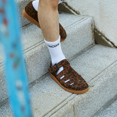 Danner 聯名款  Vibram® 豹紋露營鞋  義大利牛皮