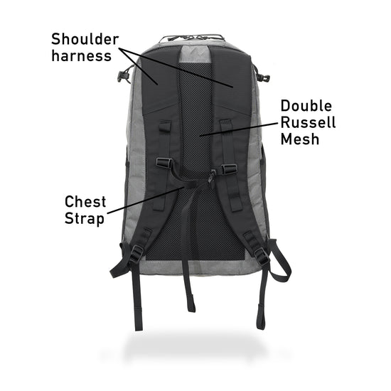 RIDGE MOUNTAIN GEAR 　UltraWeave™ Ultra100X　One Mile Trim [ 有水袋孔 ]單日包 16L 2色 日本製