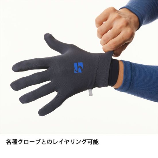 finetrack Dry Layer ®   雪祭 / 溪降隔水內層手套  男女同版 日本製