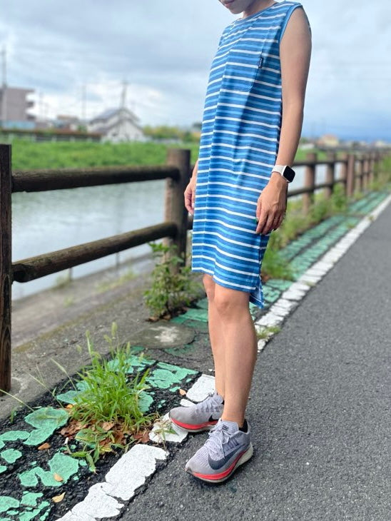 MOUNTAIN MARTIAL ARTS  Dot Air ® 從城鎮到山區  女性透氣速乾長版衣  [ 夏日系列 ]  2色 日本製