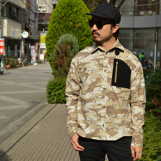 MOUNTAIN MARTIAL ARTS  Dot Air ® 從城鎮到山區 登山襯衫 日本製