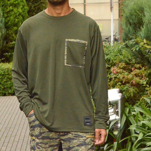 MOUNTAIN MARTIAL ARTS  Dot Air ® 從城鎮到山區 Multi Activity Tops 排汗長袖  日本製