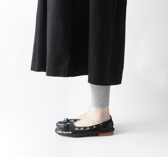 French Bull  麻棉混紡薄裸襪 [ 抗滑脫 ] 女 日本製 3色