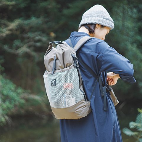 Okara ai nitta Litet 輕量防水攻頂包/單日包 12-13L 260g 深咖
