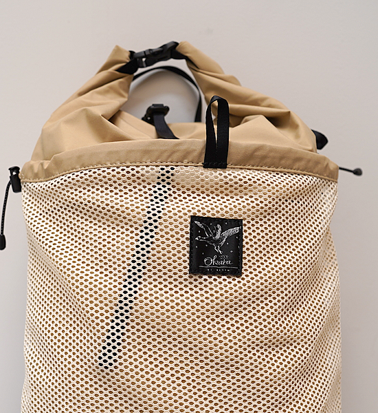 Okara ai nitta Litet 輕量防水攻頂包/單日包 12-13L 260g 米白 日本製 ●現貨