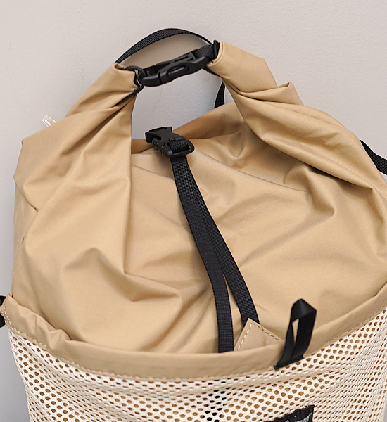 Okara ai nitta Litet 輕量防水攻頂包/單日包 12-13L 260g 米白 日本製 ●現貨