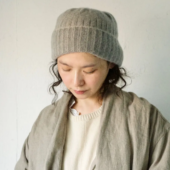 Chi sa ki EIKI 羊毛+水貂毛帽 [ 吸濕排汗保暖 ] 日本製 3色