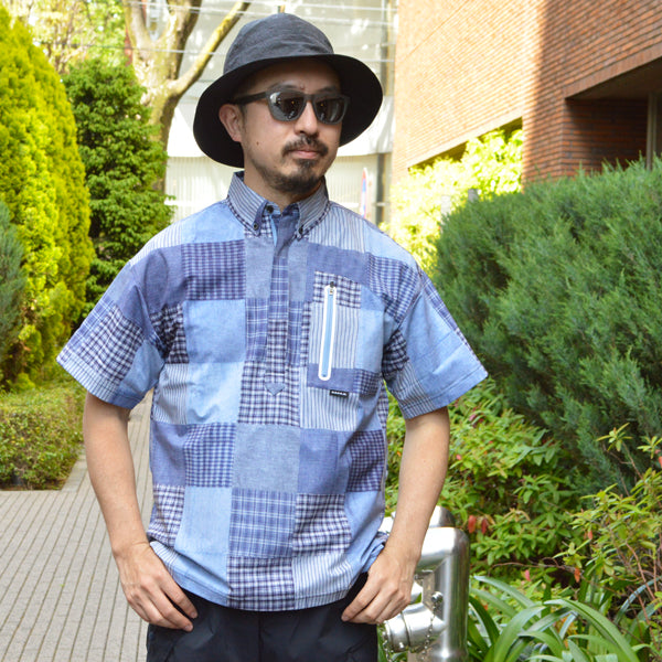 MOUNTAIN MARTIAL ARTS  Dot Air ® 從城鎮到山區 Pull Over Mountain BD登山襯衫 [ 夏日系列 ] 日本製