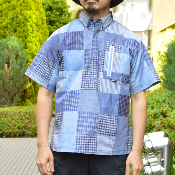 MOUNTAIN MARTIAL ARTS  Dot Air ® 從城鎮到山區 Pull Over Mountain BD登山襯衫 [ 夏日系列 ] 日本製