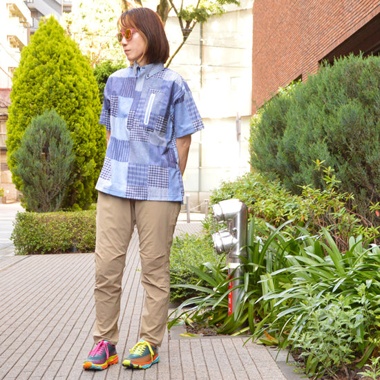 MOUNTAIN MARTIAL ARTS  Dot Air ® 從城鎮到山區 Pull Over Mountain BD登山襯衫 [ 夏日系列 ] 日本製