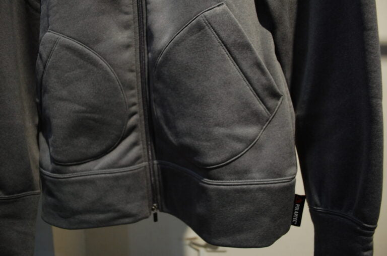 MOUNTAIN MARTIAL ARTS  POLARTEC® Power Stretch 速乾連帽保暖外套 [ 手肘加強 ]  男女同版  2色 日本製