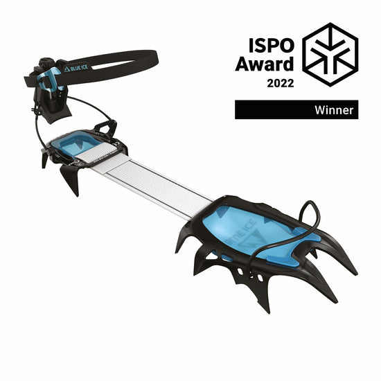 BLUE ICE  HARFANG ALPINE [ 2022年 ISPO得獎 ] 極致輕量化全自動/半自動 鉻鉬鋼12冰爪