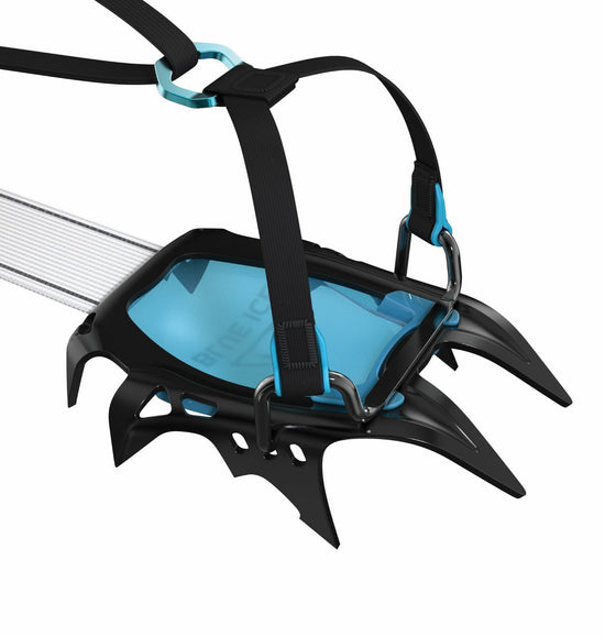 BLUE ICE  HARFANG ALPINE [ 2022年 ISPO得獎 ] 極致輕量化全自動/半自動 鉻鉬鋼12冰爪