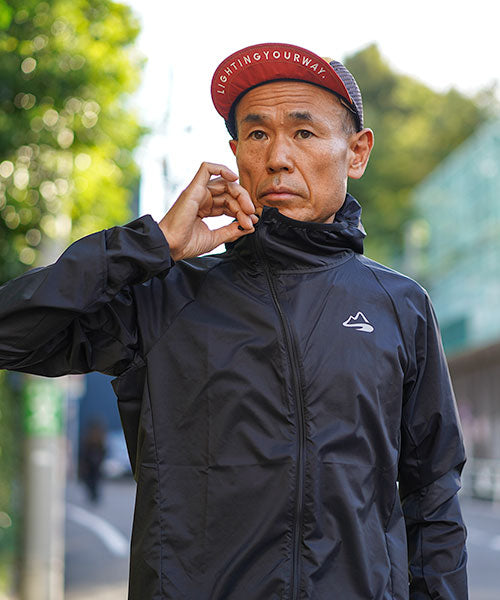 milestone 不對稱領口越野防風防水外套 [ 手錶顯示孔 ]  5色 日本製