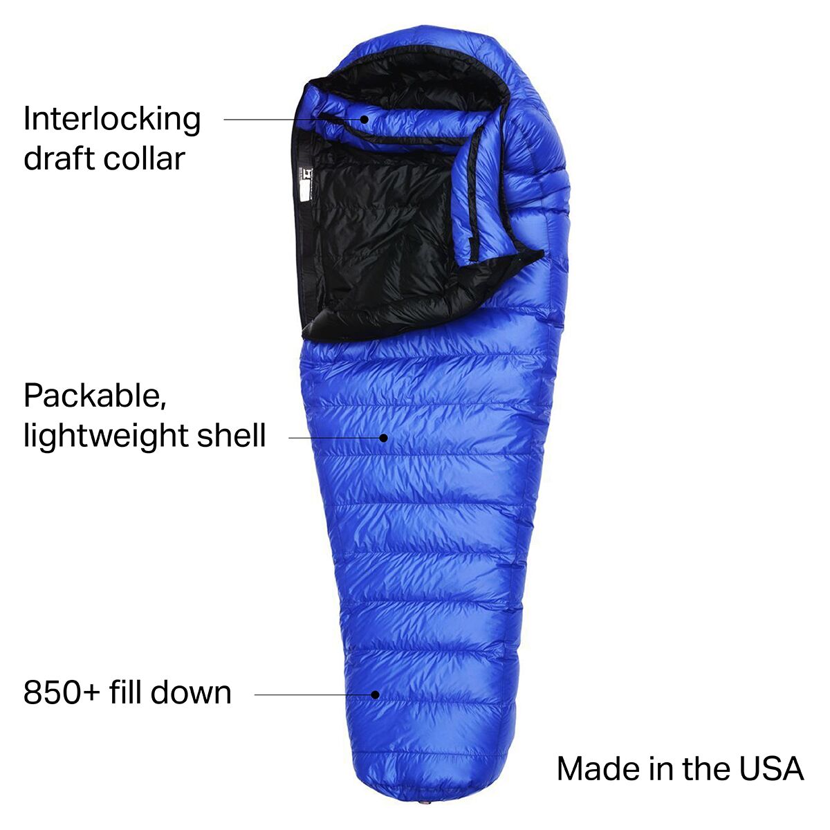 Western Mountaineering  850+ UltraLite [ 輕量款 ] -7°C 美國製