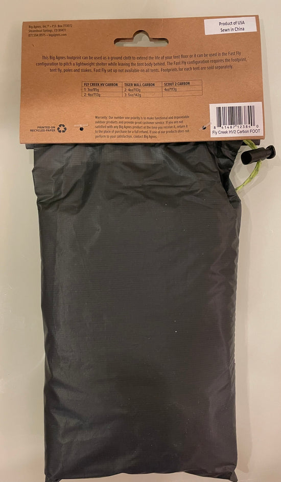 Fly Creek HV 2 Carbon 地布 ●現貨