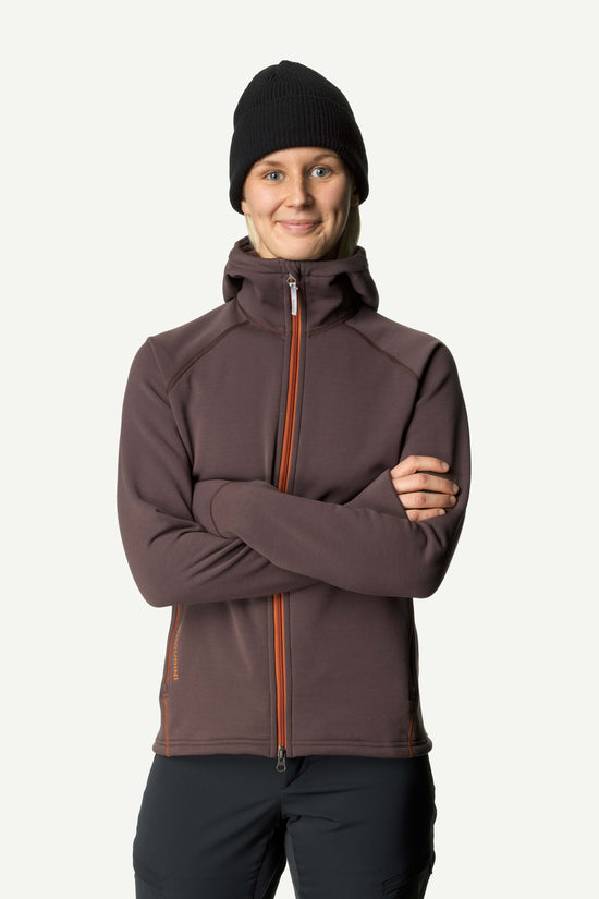 Houdini 經典厚版Power Stretch® Pro™抓絨連帽外套 女 16色