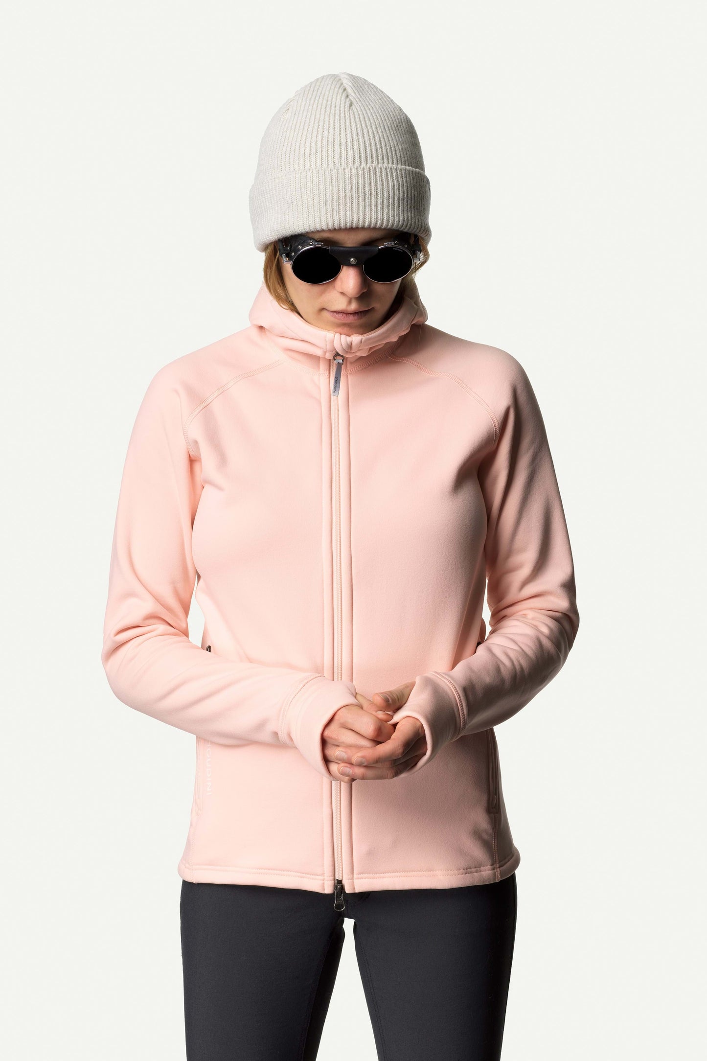 Houdini 經典厚版Power Stretch® Pro™抓絨連帽外套 女 16色
