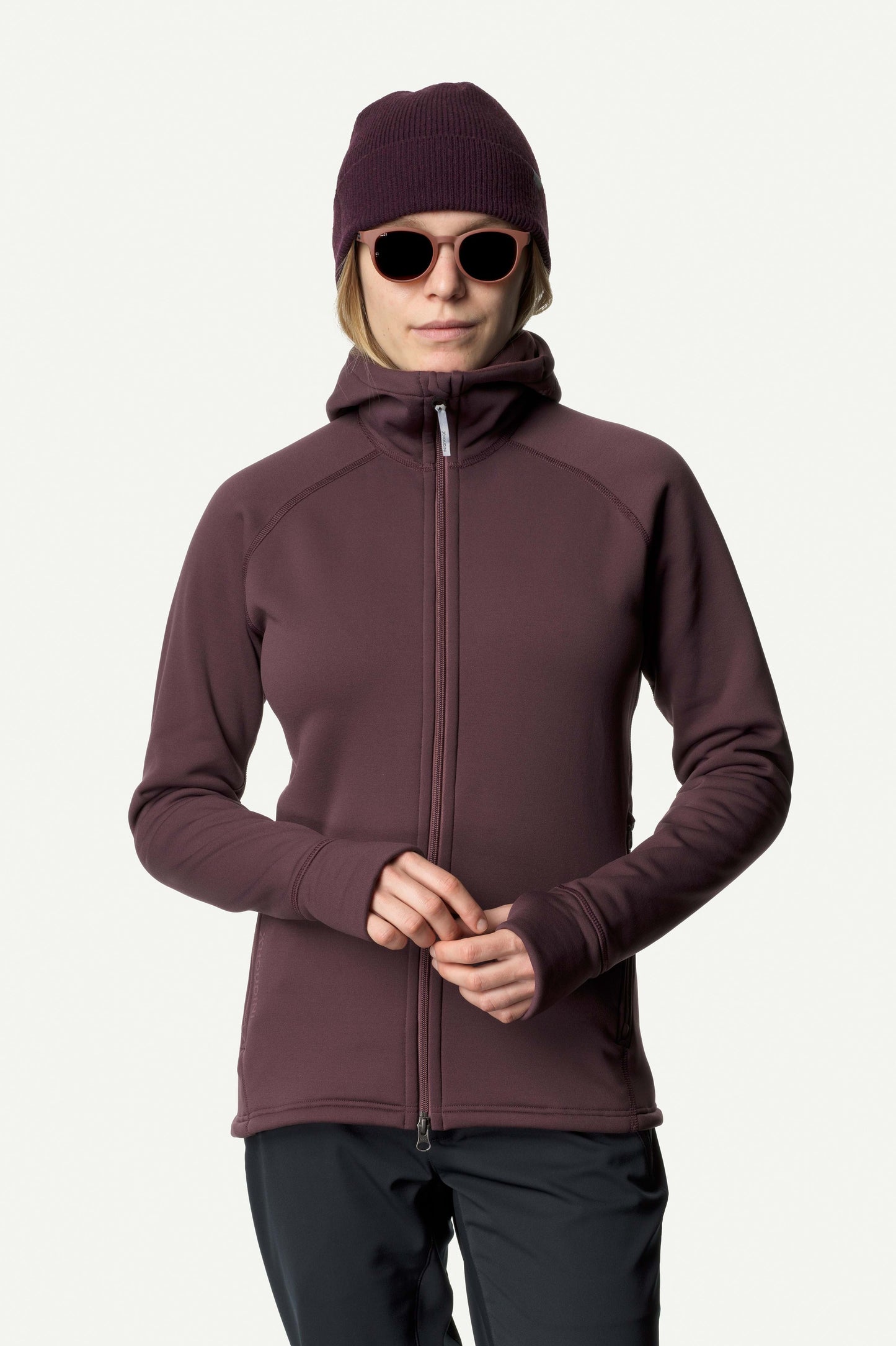 Houdini 經典厚版Power Stretch® Pro™抓絨連帽外套 女 16色