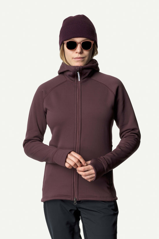 Houdini 經典厚版Power Stretch® Pro™抓絨連帽外套 女 16色