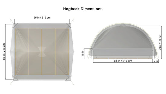 Tarptent Hogback 4P 世界最小包裝の四人帳