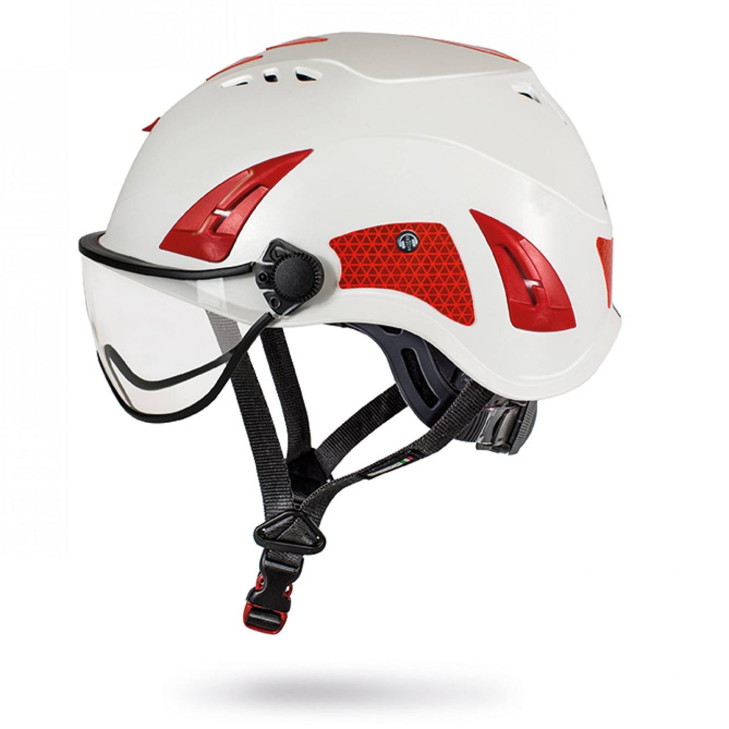 Kask ヘルメット HP-CRI 紅十字安全頭盔附面罩、頭盔袋 [ EN 14052 嚴苛環境減震增強 ] 3色