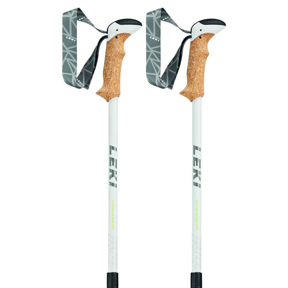 Leki Cressida 短把純白鋁合金登山杖