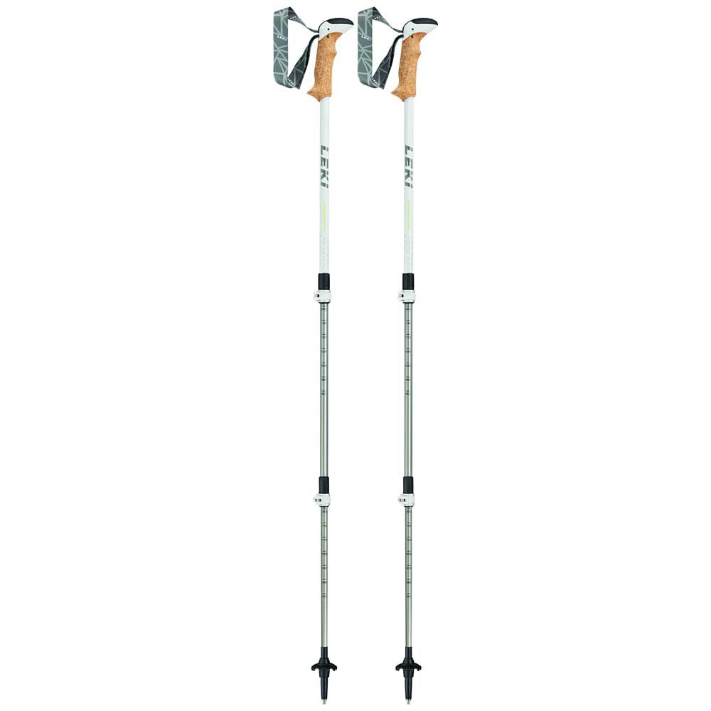 Leki Cressida 短把純白鋁合金登山杖