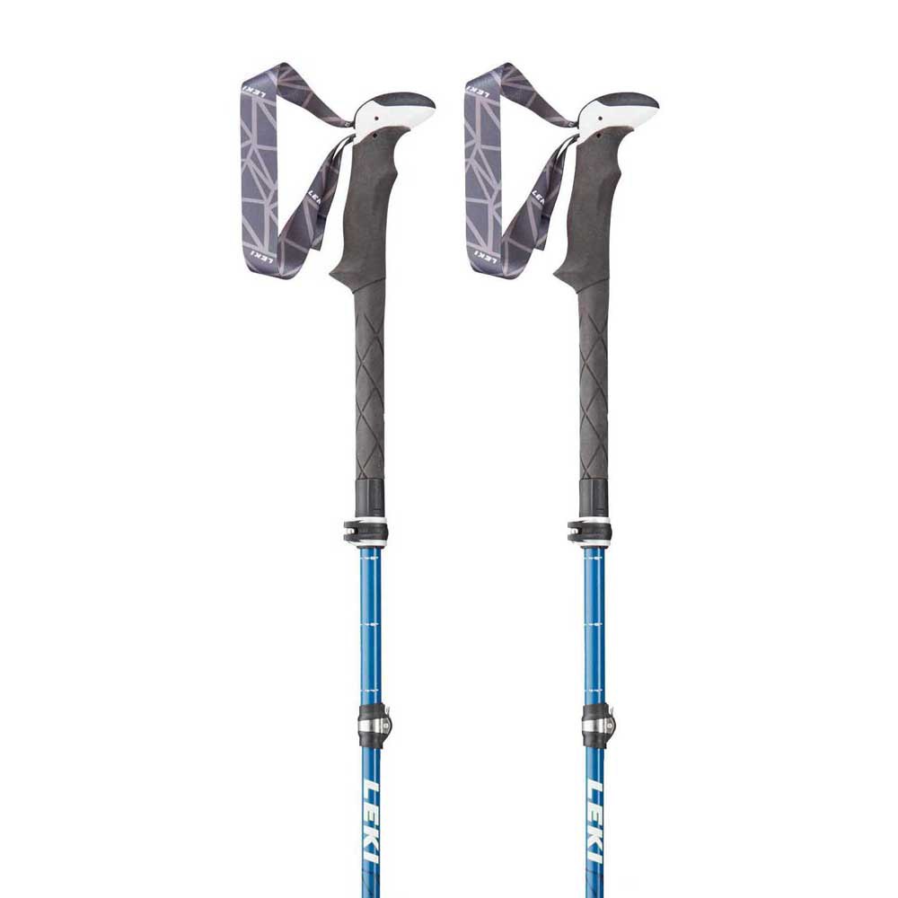 Leki 碳+鋁合金 可調式三折桿登山杖