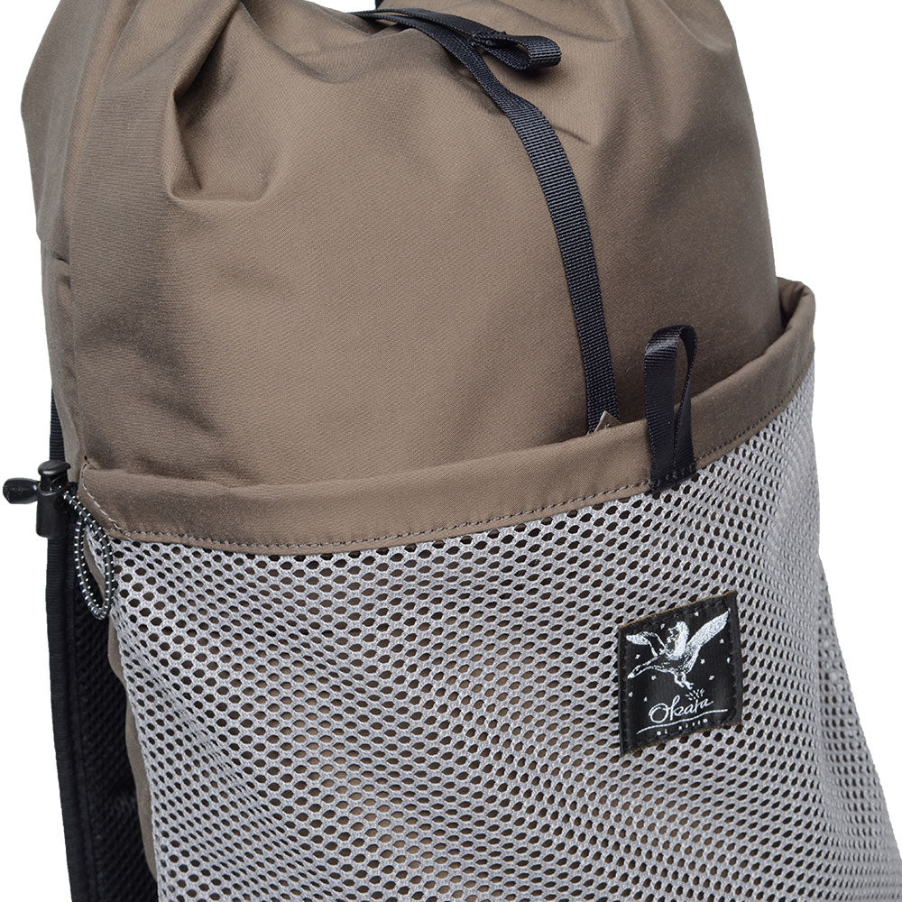 Okara ai nitta Litet 輕量防水攻頂包/單日包 12-13L 260g 深咖