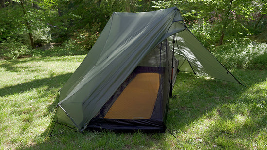 Tarptent StratoSpire 1.5P [ 速架設備 ] 2 人または犬 + 1 人まで充電可能