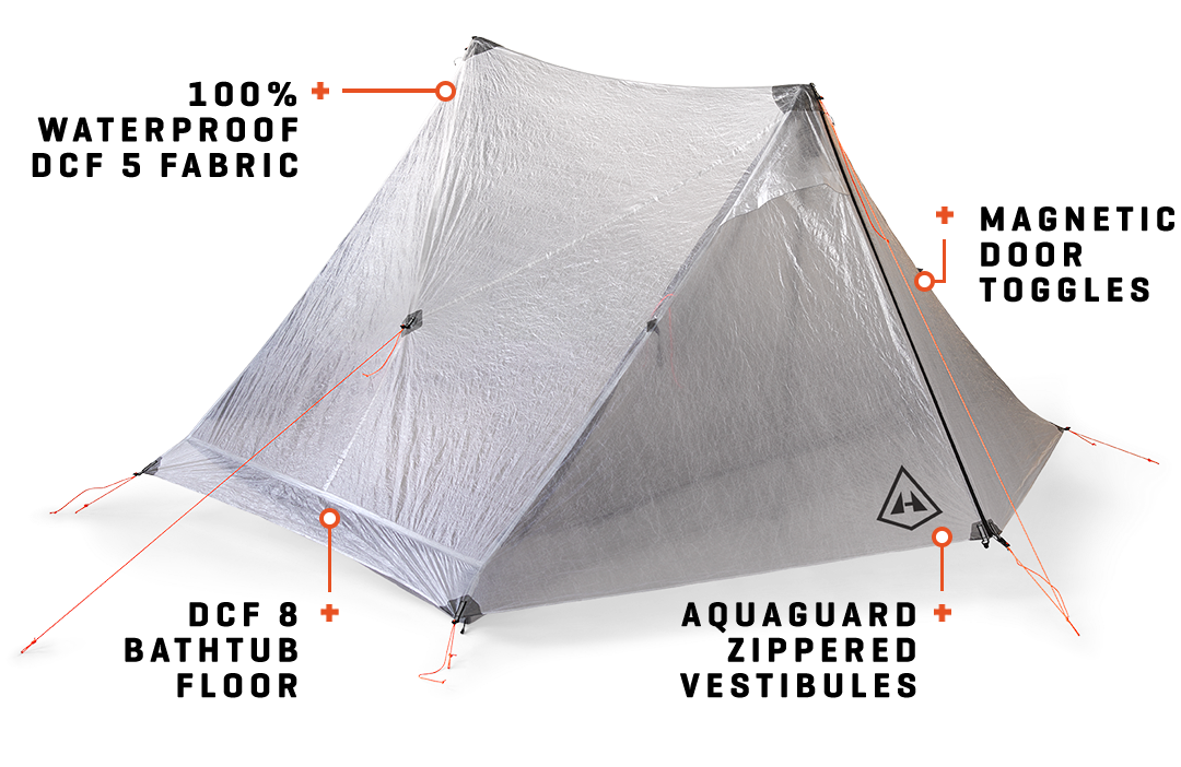 Hyperlite Mountain Gear Dyneema® UNBOUND 2P 三季非自立帳